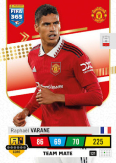 Raphael Varane Manchester United 2023 FIFA 365 Team Mate #121